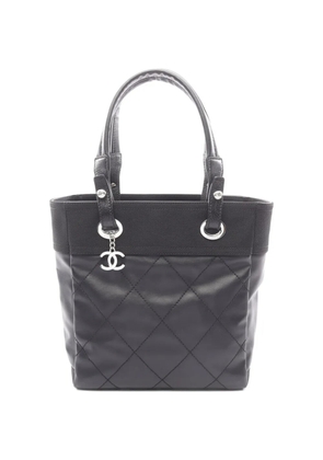 CHANEL Pre-Owned 2013-2014 PM Paris Biarritz tote bag - Black