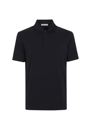 Cruciani short-sleeve polo shirt - Blue