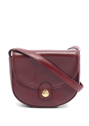 Celine Pre-Owned 2000s Triomphe shoulder bag - Red