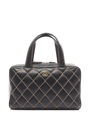 CHANEL Pre-Owned 2002-2003 Wild Stitch tote bag - Black