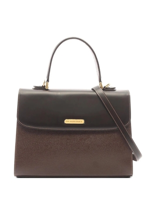 Burberry Pre-Owned 2010s 2-way leather handbag - Brown