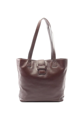 CHANEL Pre-Owned 1997-1999 leather tote bag - Brown