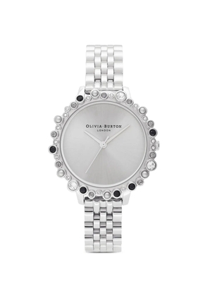 olivia burton Bejewelled Under The Sea 30mm watch - Silver