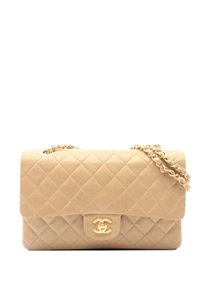 CHANEL Pre-Owned 1996-1997 Matelassé chain shoulder bag - Neutrals