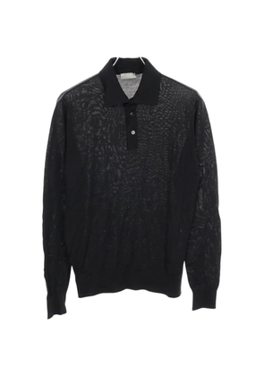 Christian Dior Pre-Owned 2010s Bee embroidered polo shirt - Black