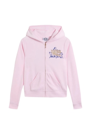 Juicy Couture logo-print hoodie - Pink