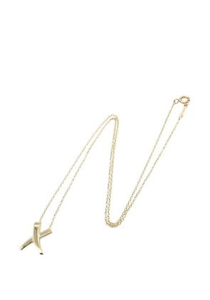 Tiffany & Co Eyewear 2010s Paloma Picasso Graffiti X necklace - Gold