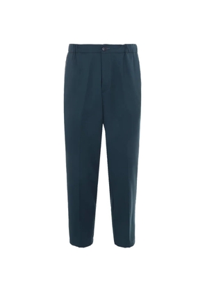 Costumein Jean 19 elasticated-waistband tapered trousers - Blue