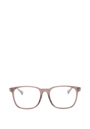 Montblanc square-frame glasses - Brown