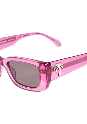 Palm Angels Eyewear rectangle-frame sunglasses - Pink