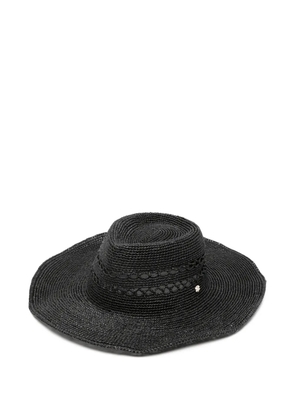 Helen Kaminski woven wide-brim hat - Black