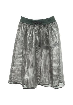 Christian Dior Pre-Owned 2010s Blair mesh midi skirt - Grey