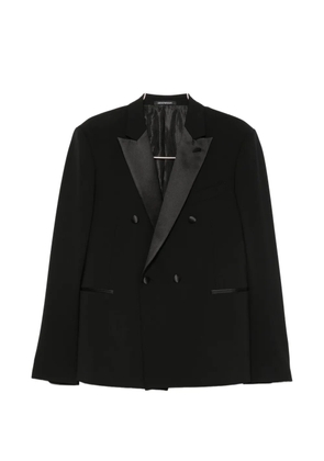 Emporio Armani double-breasted suit - Black