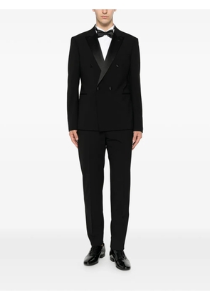 Emporio Armani double-breasted suit - Black