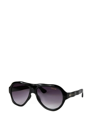 Seletti x Okkia Florida pilot-frame sunglasses - Black