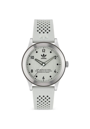 adidas logo-detail 40mm watch - Grey