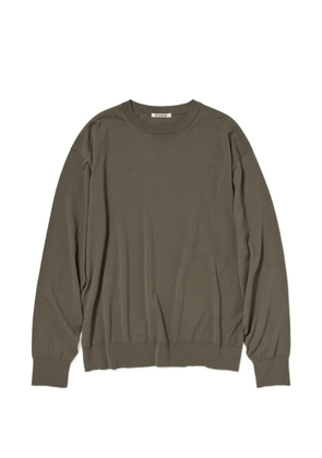 Auralee Giza sweatshirt - Green