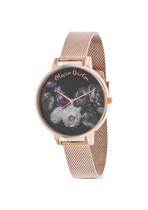 olivia burton Fine Art 30mm watch - Black