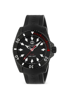 Gucci Dive 40mm watch - Black