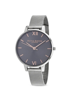 olivia burton Classic Mesh 30mm watch - Grey