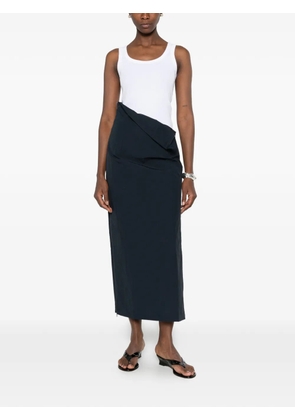 Paloma Wool Fosca side-zip maxi skirt - Blue