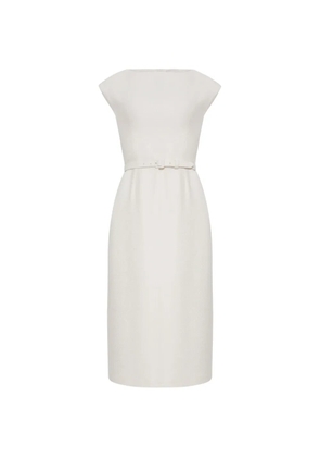 Adam Lippes Adeleine belted dress - Neutrals