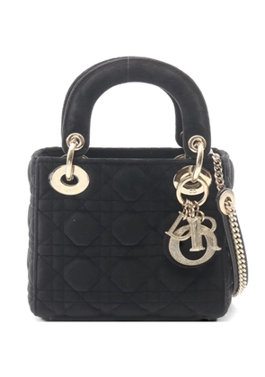 Christian Dior Pre-Owned 2010s Cannage Lady Dior tote bag - Black