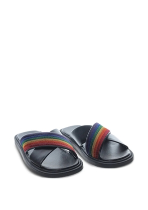 Kurt Geiger Owen Sunset crossover sandals - Black