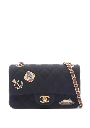 CHANEL Pre-Owned 2018-2019 Marine Charms Matelassé shoulder bag - Black