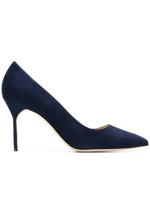 Manolo Blahnik BB pointed-toe pumps - Blue
