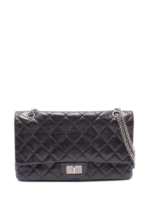 CHANEL Pre-Owned 2010-2011 2.55 matelassé shoulder bag - Purple