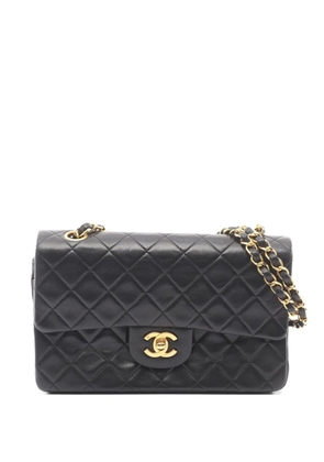 CHANEL Pre-Owned 1991-1994 matelassé chain-strap shoulder bag - Black