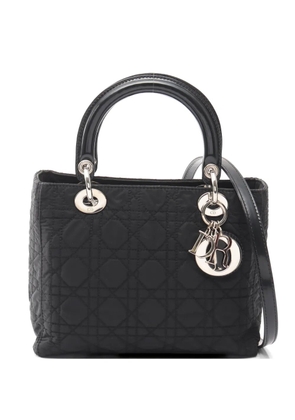 Christian Dior Pre-Owned 2000s Lady Dior Cannage handbag - Black