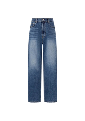 TOMBOY faded wide-leg jeans - Blue