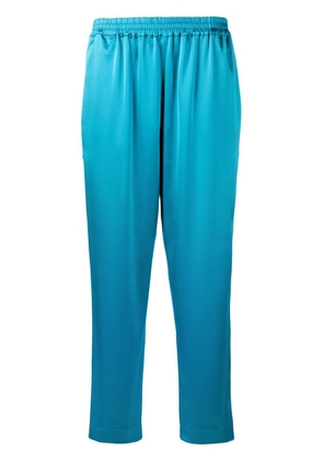Gianluca Capannolo elastic waist trousers - Blue