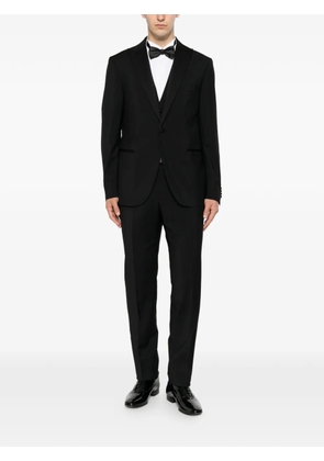 Corneliani peak-lapel suit (set of three) - Black