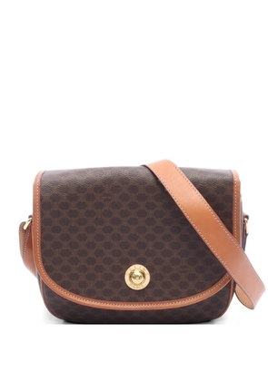Celine Pre-Owned 2000s Macadam star ball shoulder bag - Brown