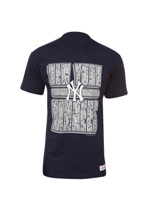 Mitchell & Ness New York Yankees graphic-print T-shirt - Blue