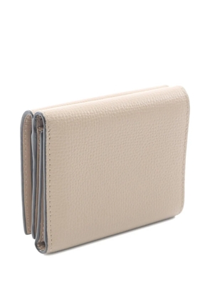 Loewe Pre-Owned 2000s Anagram tri-fold leather wallet - Neutrals