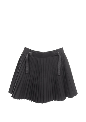 Christian Dior Pre-Owned 2010s pleated mini skirt - Black