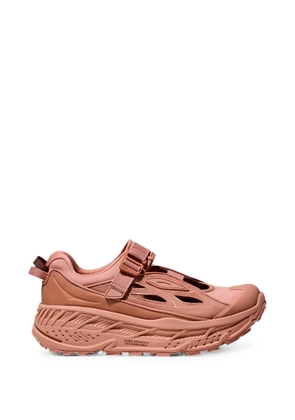 HOKA Stinson Breeze cut-out sneakers - Pink