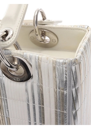 Christian Dior Pre-Owned 2000s Lady Dior handbag - Silver
