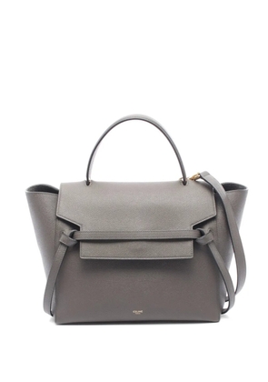 Celine Pre-Owned 2010s Belt leather handbag - Grey