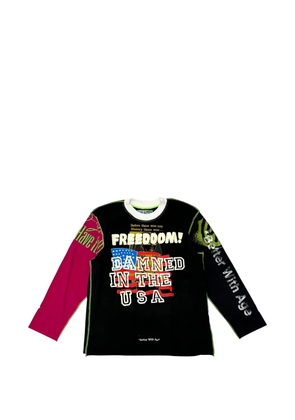 Better with Age Dammit reversible long-sleeve T-shirt - Black