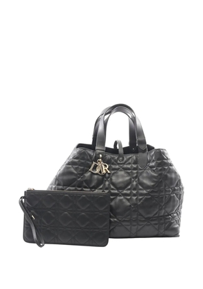 Christian Dior Pre-Owned 2010-2026 Large Calfskin Macrocannage Toujours handbag - Black