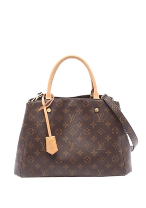 Louis Vuitton Pre-Owned 2016 Monogram Montaigne MM satchel - Brown