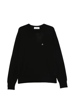 Vivienne Westwood Orb-embroidered sweater - Black