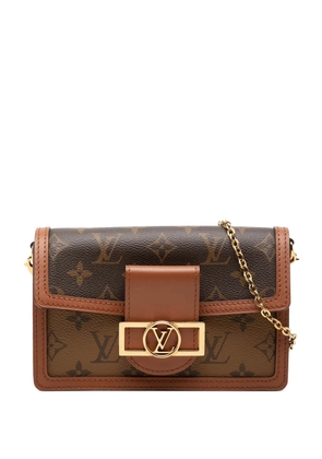 Louis Vuitton Pre-Owned 2021-2026 Monogram Reverse Dauphine Wallet on Chain crossbody bag - Brown