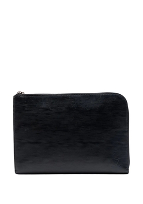 Louis Vuitton Pre-Owned 2018 Epi Pochette Jour PM clutch bag - Black