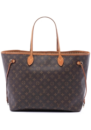 Louis Vuitton Pre-Owned 2011 Monogram Neverfull GM tote bag - Brown